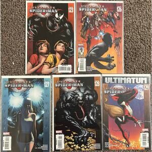 Ultimate Spider-Man #123, 126, 127, 128, 129 (2008 Marvel) Lot of 5 - X-Men